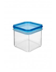 BARATTOLO DA CUCINA 650ML QUADRATO TRASPARENTE COSMOPLAST su TreG I...