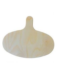 TAGLIERE OVALE IN LEGNO MULTISTRATO 30,5X24,5X1,2 CM MEETING su Tre...