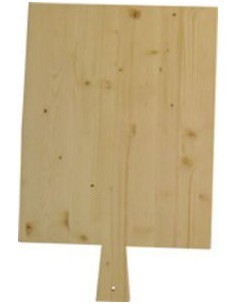 TAGLIERE PER PIZZA IN LEGNO 72X40 CM MEETING su TreG Ingrosso