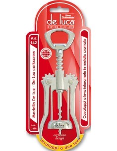 LEVATAPPI A 2 LEVE IN ACCIAIO INOX DE LUCA su TreG Ingrosso