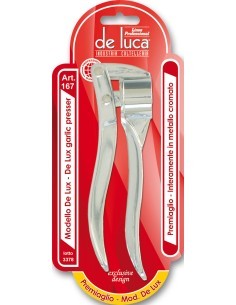 SPREMIAGLIO IN ACCIAIO INOSSIDABILE 15CM DE LUCA su TreG Ingrosso