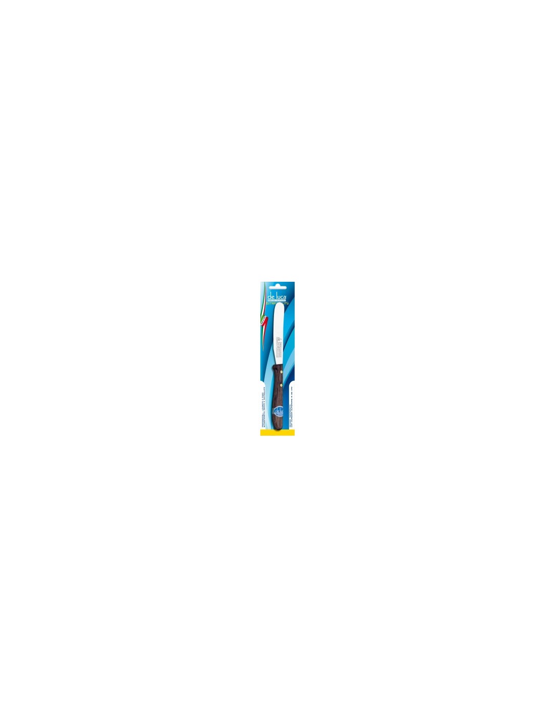 COLTELLO SPALMABURRO IN ACCIAIO INOX DE LUCA su TreG Ingrosso