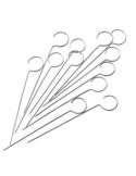 SPIEDINI IN ACCIAIO INOX 12 PZ 25,4X9,3X1,6 CM PEDRINI su TreG Ingr...