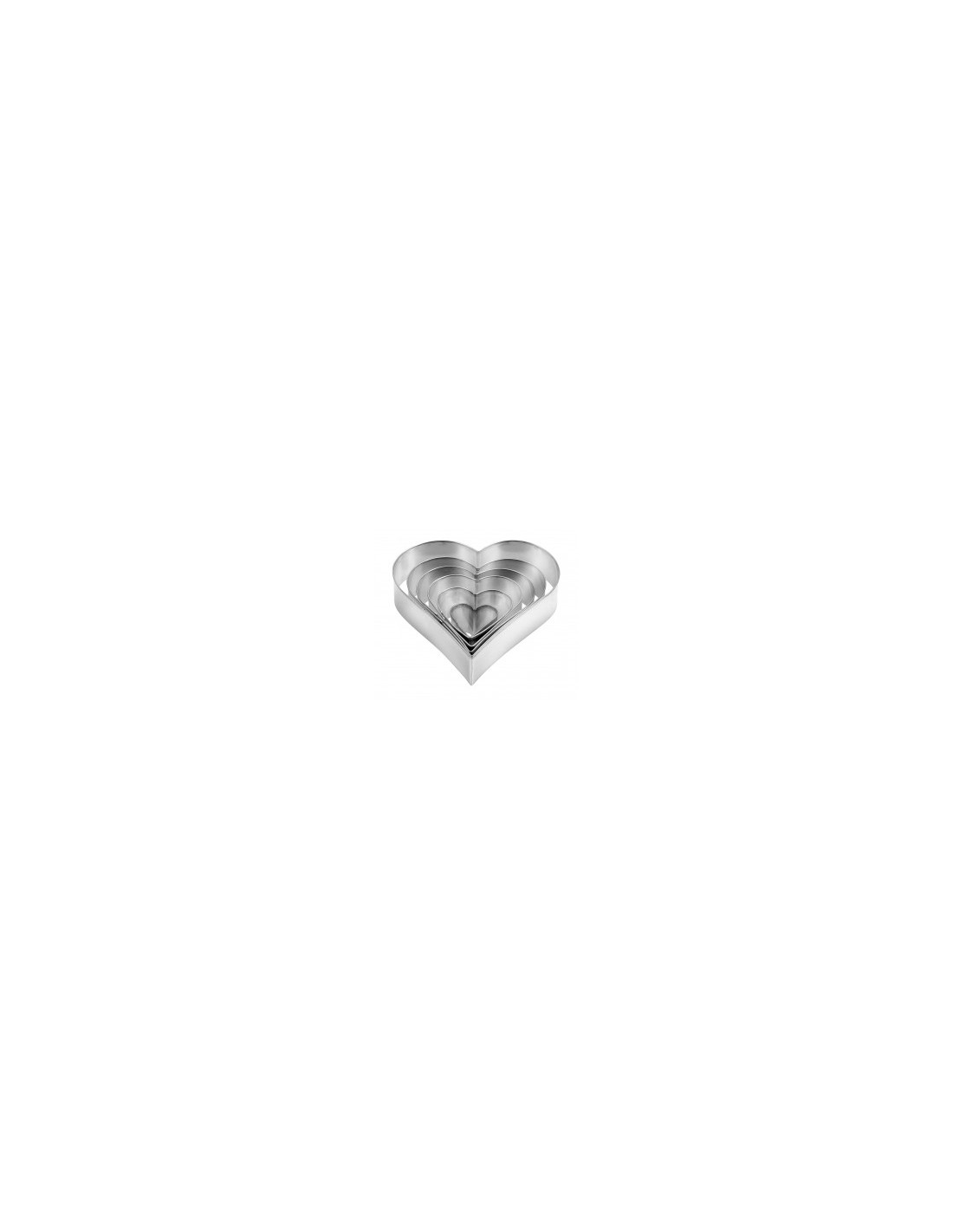 TESCOMA SET 6 TAGLIABISCOTTI FORMA CUORE DELICIA 631362 su TreG Ing...