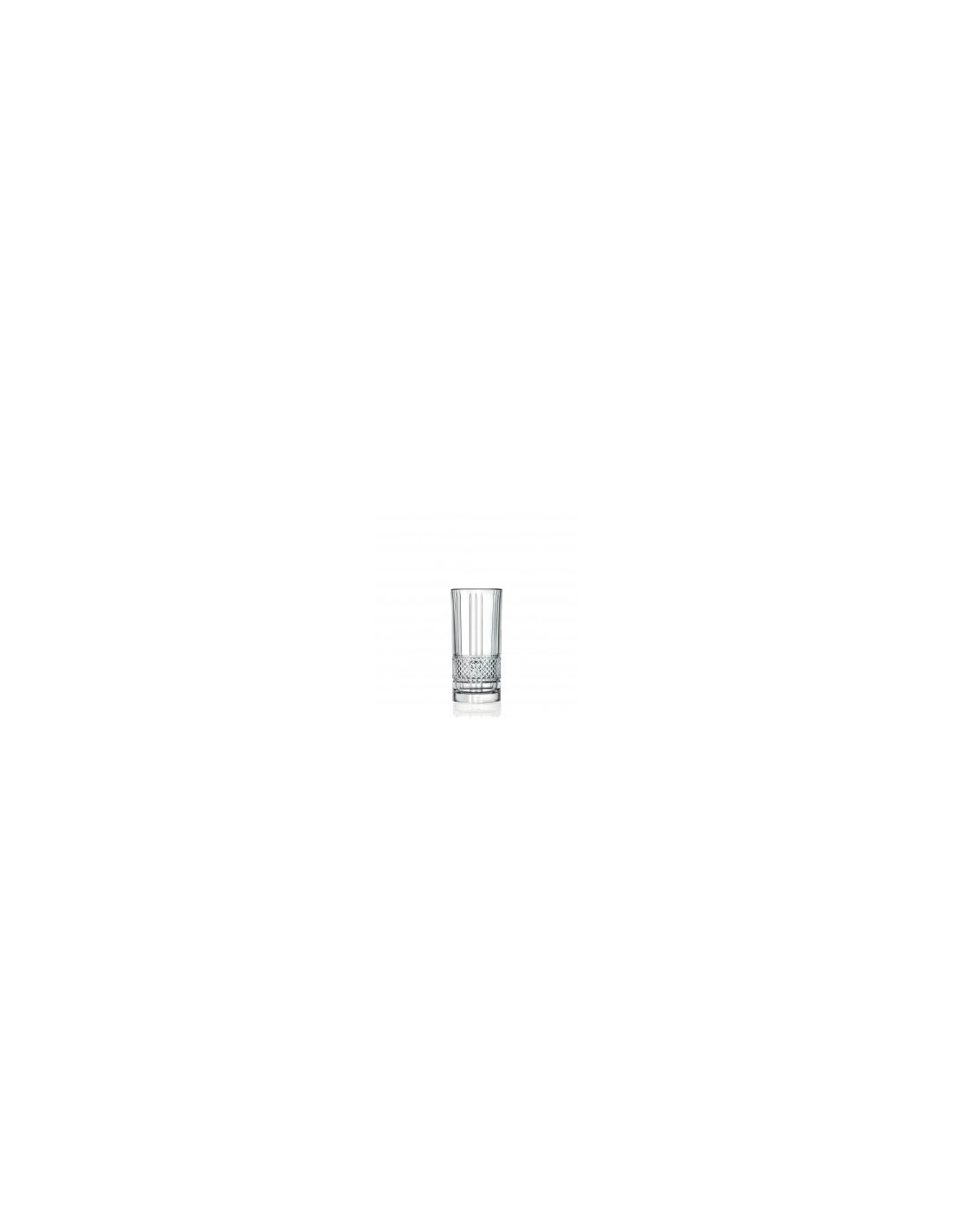 BRILLANTE CF 6 BICCHIERI BIBITA 37CL 26719020106 RCR CRISTALLERIA s...