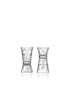 TATTOO CONF 6 BICCHIERI CLESSIDRA 1-2OZ su TreG Ingrosso