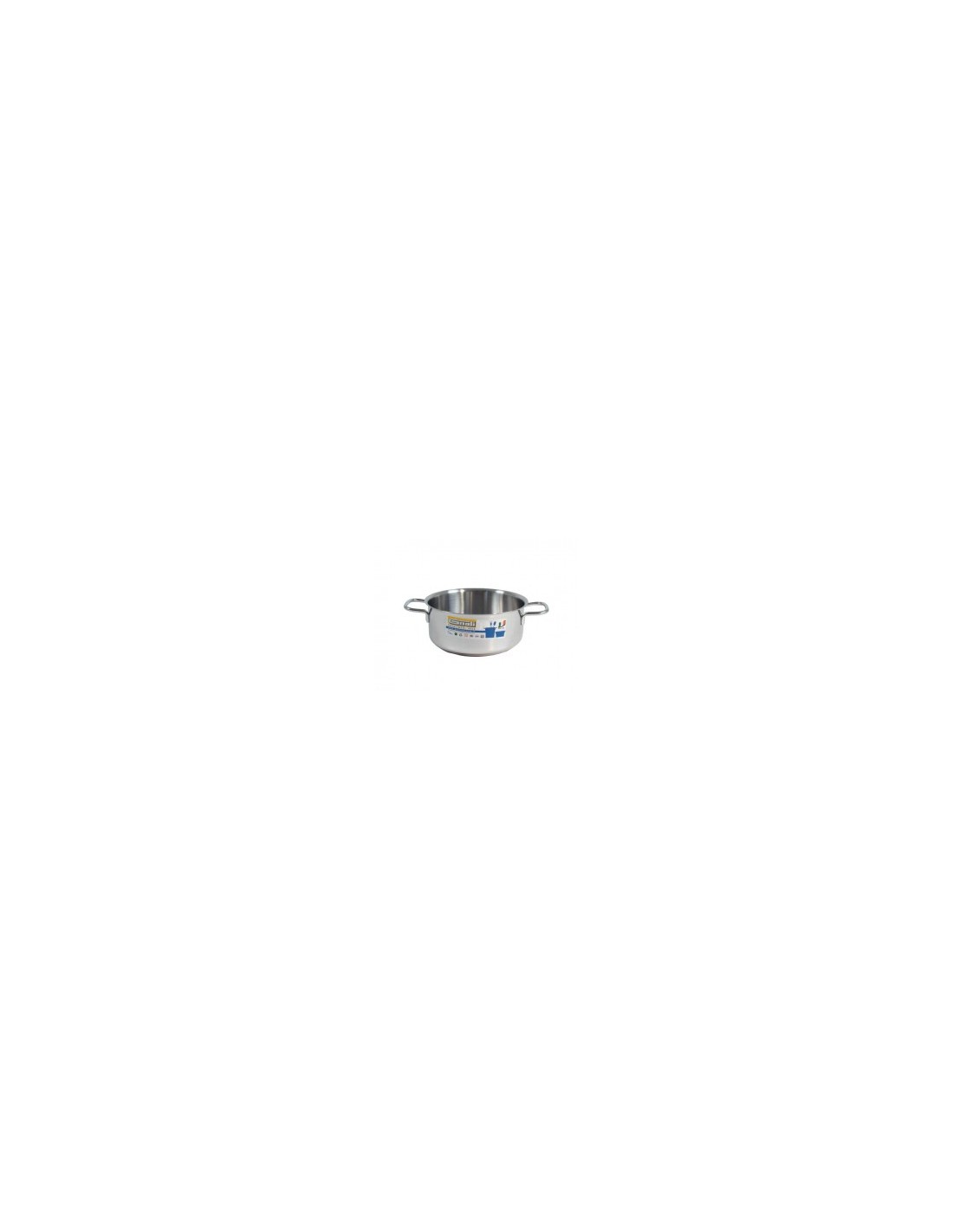 REALTERM CASSERUOLA FONDA D.14 CM CON 2 MANICI GNALI su TreG Ingrosso