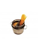 PENTOLA 24 CM INOX SET BIPASTA BP224 su TreG Ingrosso