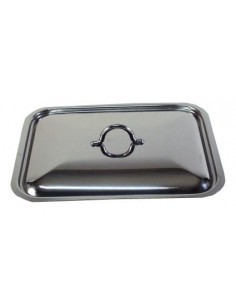 COPERCHIO RETTANGOLARE IN ACCIAIO INOX 35 CM FRABOSK su TreG Ingrosso