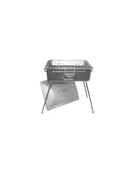 BARBECUE FORNACETTA IN LAMIERA RETTANGOLARE D'ALUISIO su TreG Ingrosso