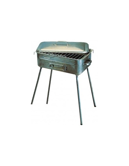 BARBECUE FORNACETTA IN LAMIERA RETTANGOLARE D'ALUISIO su TreG Ingrosso
