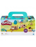 PLAYDOH SET 20 BARATTOLI A7924 su TreG Ingrosso