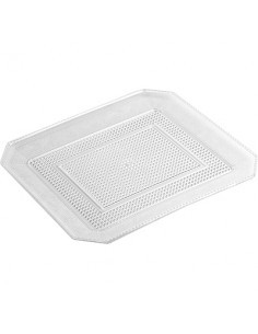 VASSOIO RETTANGOLARE DECORATO LUXE 28x23cm 16011 su TreG Ingrosso