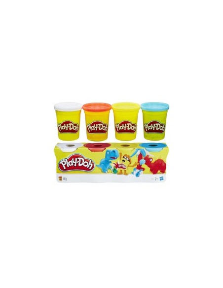 PLAY-DOH SET 4 VASETTI SINGOLI B5517EU4 HASBRO su TreG Ingrosso