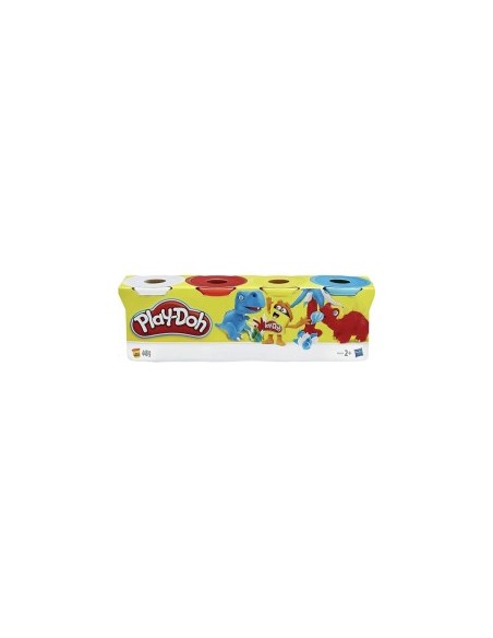 PLAY-DOH SET 4 VASETTI SINGOLI B5517EU4 HASBRO su TreG Ingrosso