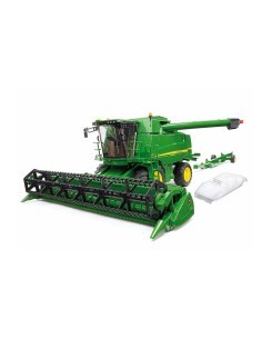 JOHN DEERE MIETITREBBIA T670I 2132 BRUDER SPIELWAREN su TreG Ingrosso