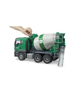 CAMION CON BETONIERA 3710 BRUDER su TreG Ingrosso