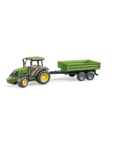 TRATT 02108 JOHN DEERE 5115M C/RIMORCHIO su TreG Ingrosso
