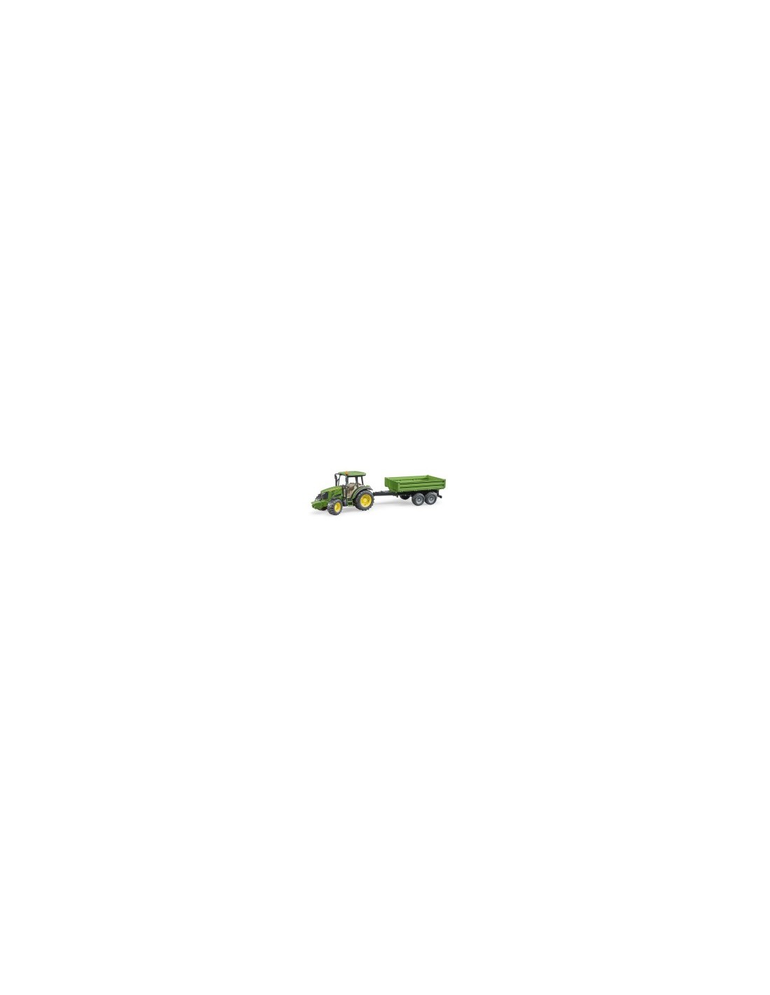 TRATT 02108 JOHN DEERE 5115M C/RIMORCHIO su TreG Ingrosso