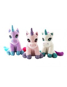 PELUCHE UNICORNO 25CM 43496 ODS su TreG Ingrosso