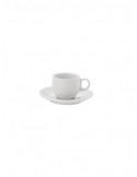 CONFEZIONE 6 PIATTI PER TAZZA CAFFE'LONDRA BIANCO MORINI su TreG In...