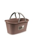 ELEGANCE CESTA CON MANIGLIE 60X40X11,5CM STEFANPLAST su TreG Ingrosso