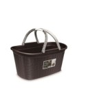 ELEGANCE CESTA CON MANIGLIE 60X40X11,5CM STEFANPLAST su TreG Ingrosso