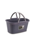 ELEGANCE CESTA CON MANIGLIE 60X40X11,5CM STEFANPLAST su TreG Ingrosso