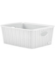 CESTINO ELEGANCE 30970/5 ALTO 25X19X10CM ASSORTITO STEFANPLAST su T...