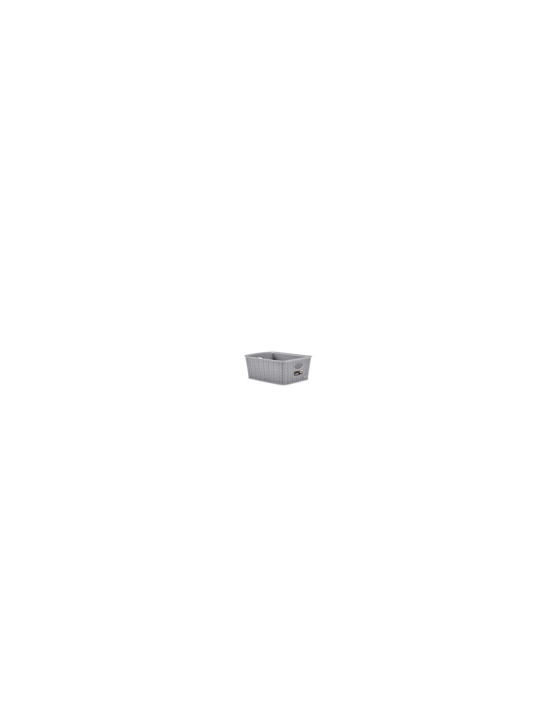 CESTINO ELEGANCE 30970/5 ALTO 25X19X10CM ASSORTITO STEFANPLAST su T...