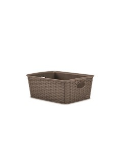 CESTINO ELEGANCE 30970/5 ALTO 25X19X10CM ASSORTITO STEFANPLAST su T...
