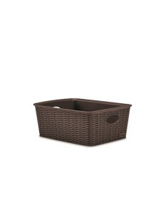 CESTINO ELEGANCE 30970/5 ALTO 25X19X10CM ASSORTITO STEFANPLAST su T...