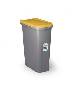 HOME ECO SYSTEM PATTUMIERA 40 LT GIALLO STEFANPLAST su TreG Ingrosso