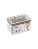 BARATTOLO RETTANGOLARE ERMETICO TOSCA 0,7LT RESINA 55550 STEFANPLAS...