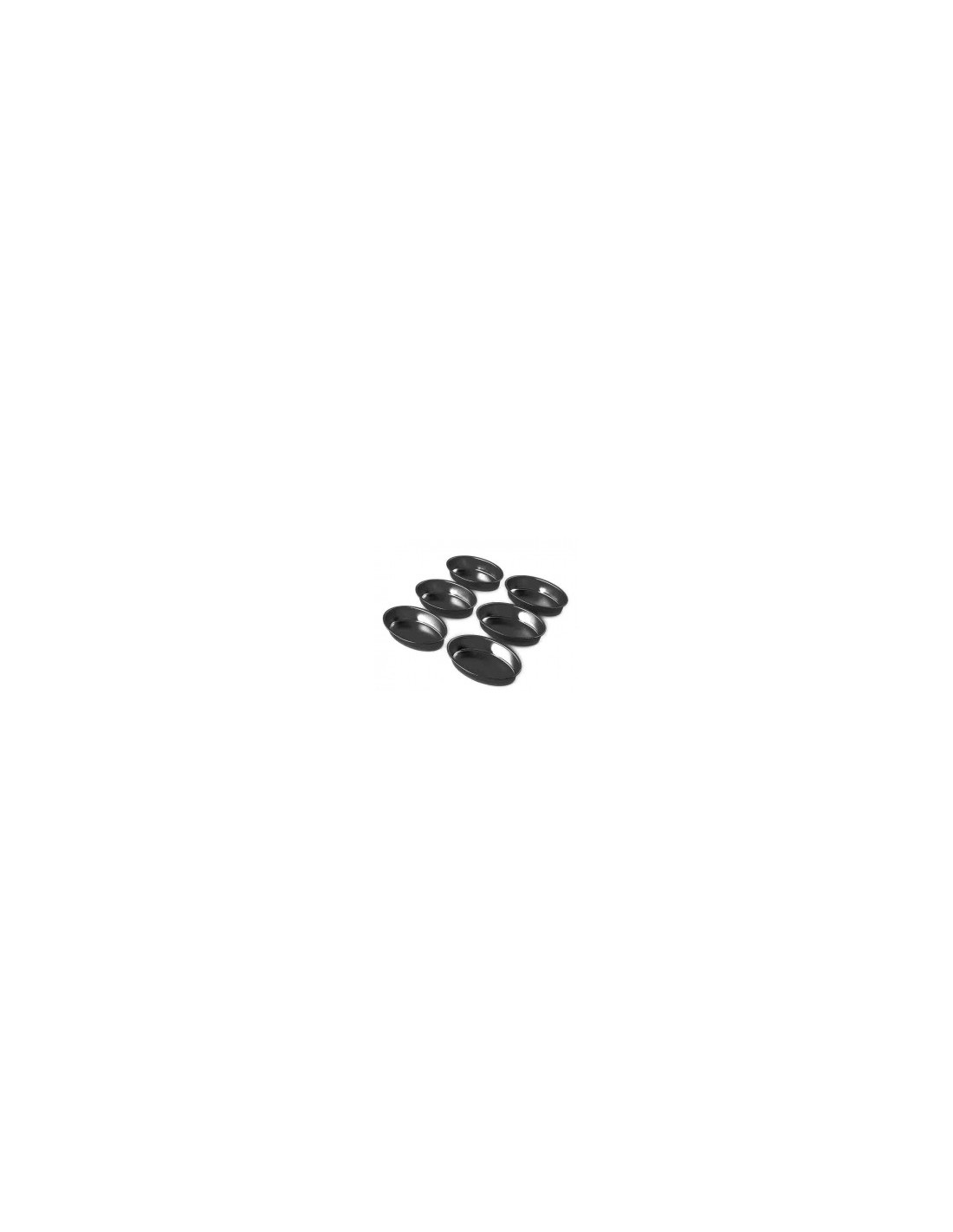 CONF 6 OVALI 40271 LISCIA CON BORDO 10X6 su TreG Ingrosso