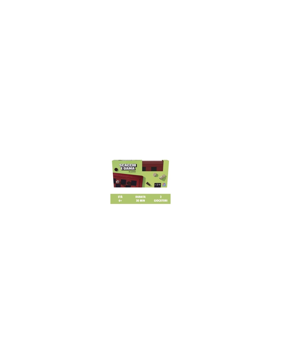 SCACCHI & DAMA 6036101 LEGNO su TreG Ingrosso