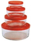 GELO CONTENITORI FREEZER TONDI BOX SET 4pz BORMIOLI su TreG Ingrosso