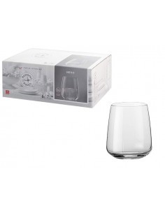 NEXO CONFEZIONE 6 BICCHIERI ACQUA 36CL D.8,25CM ROCCO BORMIOLI su T...