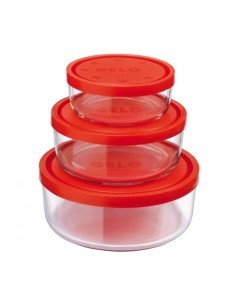 GELO CONTENITORI FREEZER BOX SET 3 PZ BORMIOLI ROCCO su TreG Ingrosso
