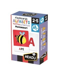 FLASHCARDS ALFABETO TATTILE E FONETICO IT23752 su TreG Ingrosso