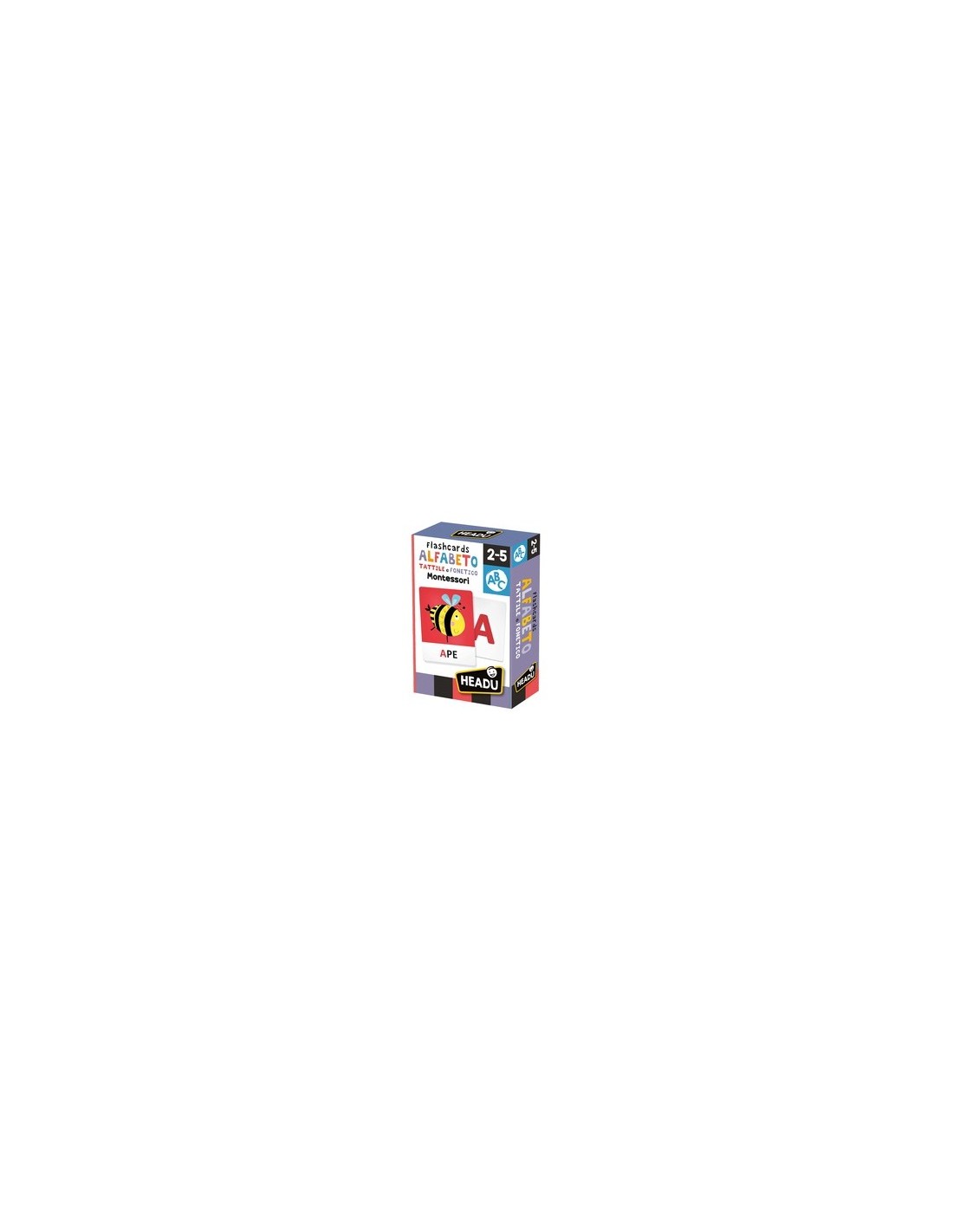 FLASHCARDS ALFABETO TATTILE E FONETICO IT23752 su TreG Ingrosso