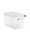 CONTENITORE CON COPERCHIO POLIPROPILENE GASTRONORM 1/4 03028 ARAVEN...