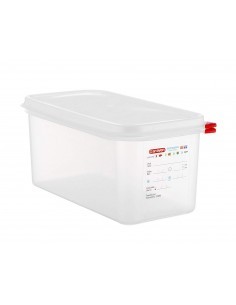 CONTENITORE CON COPERCHIO POLIPROPILENE GASTRONORM 1/3 03031 ARAVEN...