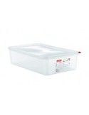 CONTENITORE CON COPERCHIO POLIPROPILENE GASTRONORM 1/1 03036 ARAVEN...