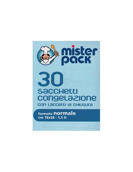 M/PACK 330932 30 SACCH GELO 18X28 su TreG Ingrosso