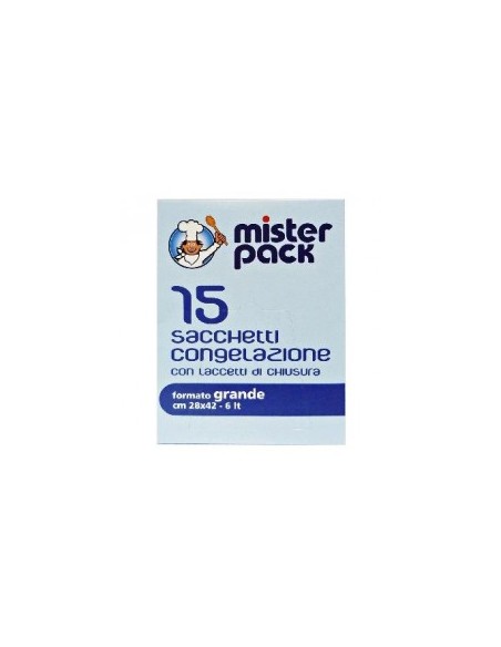 M/PACK 330962 15 SACCH GELO 28X42 su TreG Ingrosso