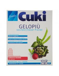 CUKI GELOPIU 15 SACCHETTI 7 STRATI 29X42 200037 su TreG Ingrosso