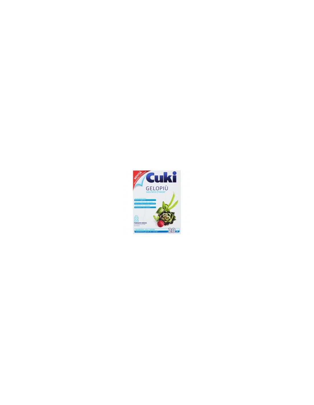 CONF 20 SACCHI FREEZER 200035 GELOPIU' su TreG Ingrosso