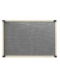 ZANZARIERA A RETE 100X70 CM PROFILO IN ALLUMINIO MANIFATTURA QUATTR...