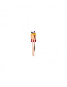 BLISTER 1 CUCCHIAIO E 1 FORCHETTONE IN LEGNO 30 CM DEMOLLI su TreG ...
